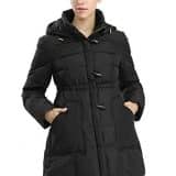 womens hooded parka coat