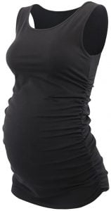 Zumiy Pregnant Maternity Cami Shirt