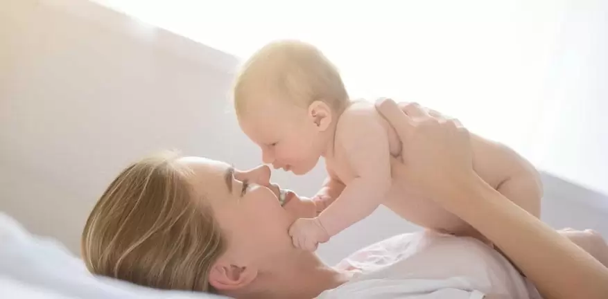 mother and baby