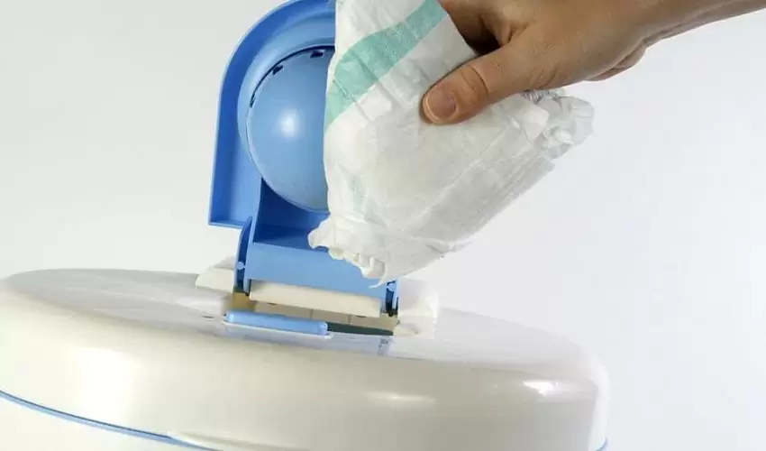 diaper pail trash can