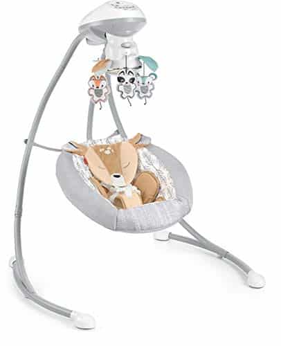 Fisher Price Fawn Meadows Deluxe Cradle N Swing