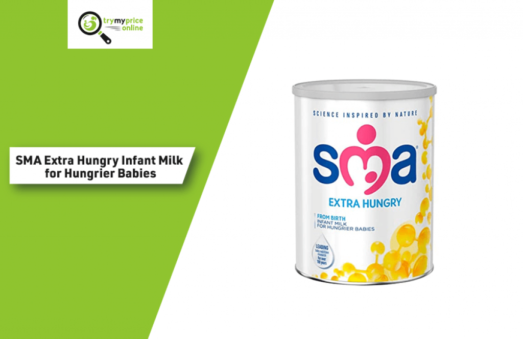 SMA Extra Hungry Infant Milk for Hungrier Babies min