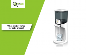 what kind of water for baby brezza