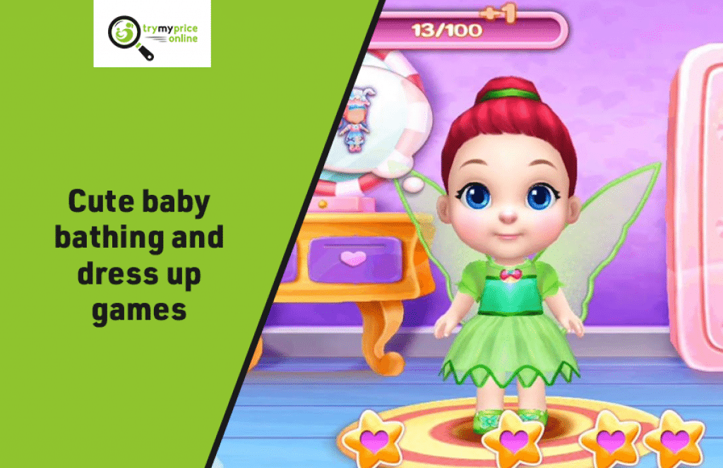 Best baby bathing dress up games online