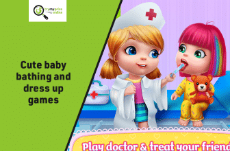baby bathing and dress-up games