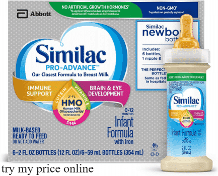 Similac pro advance formula and the best types of milk powder