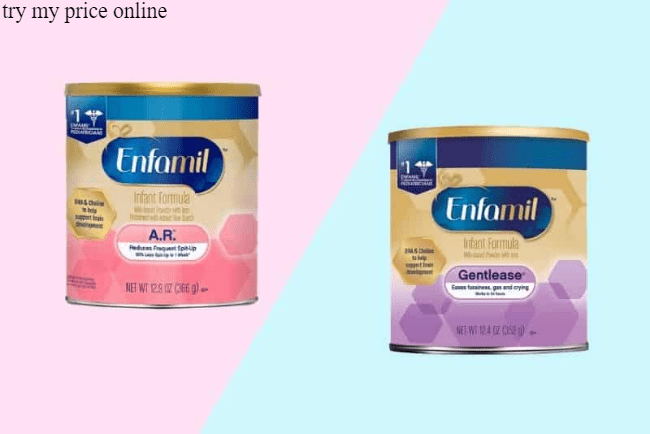 Enfamil sensitive stomach and Low Lactose Baby Formula