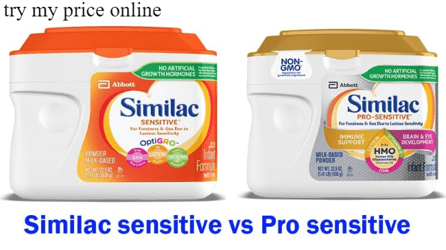 Difference between similac pro sensitive and sensitive, which is the best?