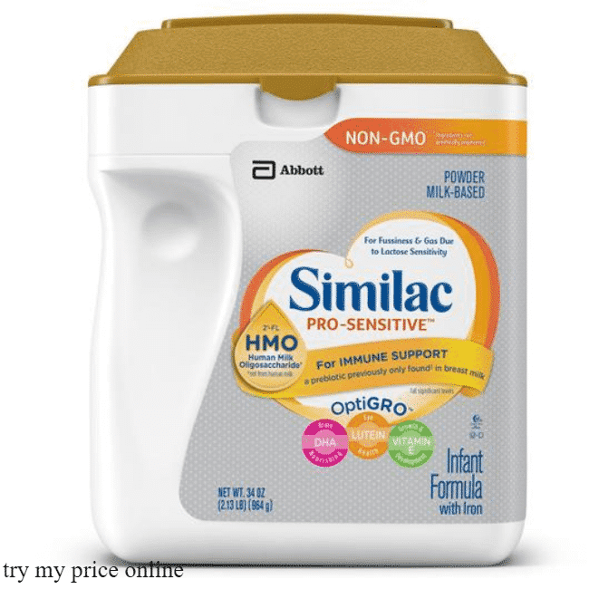 Similac pro sensitive non gmo, product details