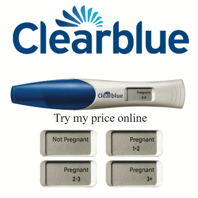 Clear blue pregnancy test, Product detailed description