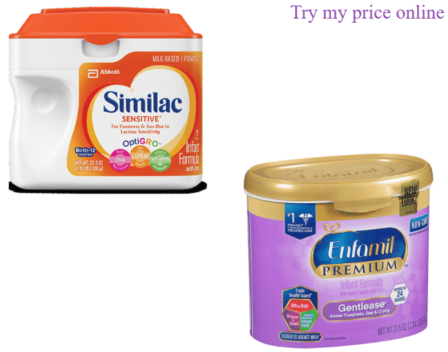 Enfamil gentlease vs similac pro advance, and difference between them?