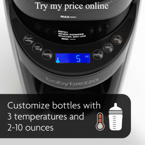 Baby brezza powder setting chart, How to use it