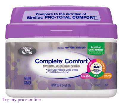 What is the difference between similac pro advance and pro total comfort