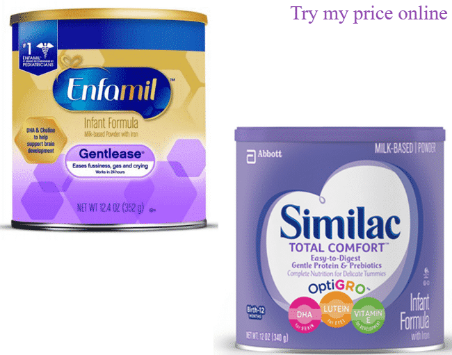 Similac vs enfamil gentlease, Which is better for gassy babies?