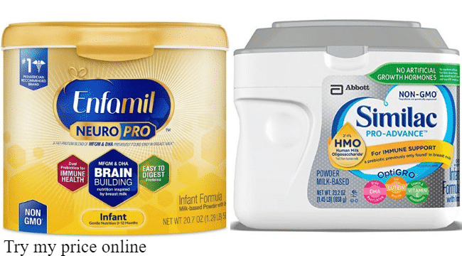 Similac sensitive vs advance