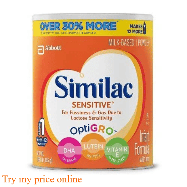 Can i give my baby similac advance and similac sensitive?
