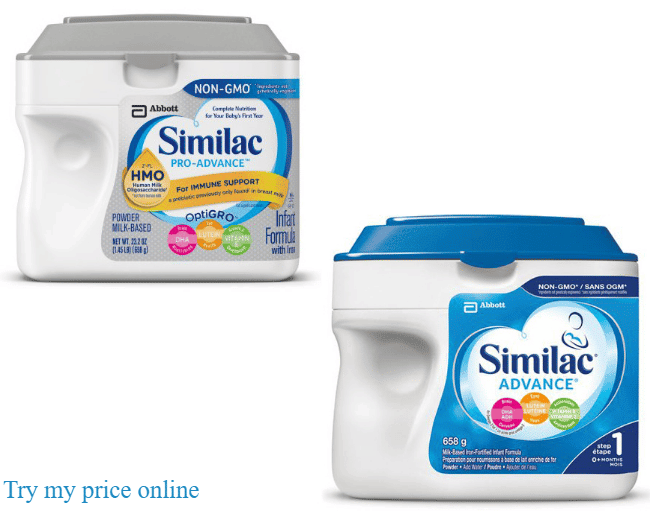 What is the difference between similac advance and pro advance