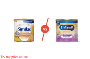 The difference between enfamil sensitive and gentlease