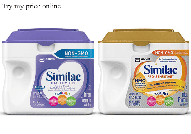 Similac sensitive vs pro-sensitive what is the difference between them