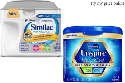 Which formula of enfamil equivalent to similac sensitive