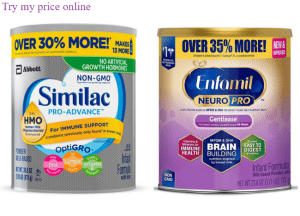 Difference between similac sensitive and enfamil gentlease