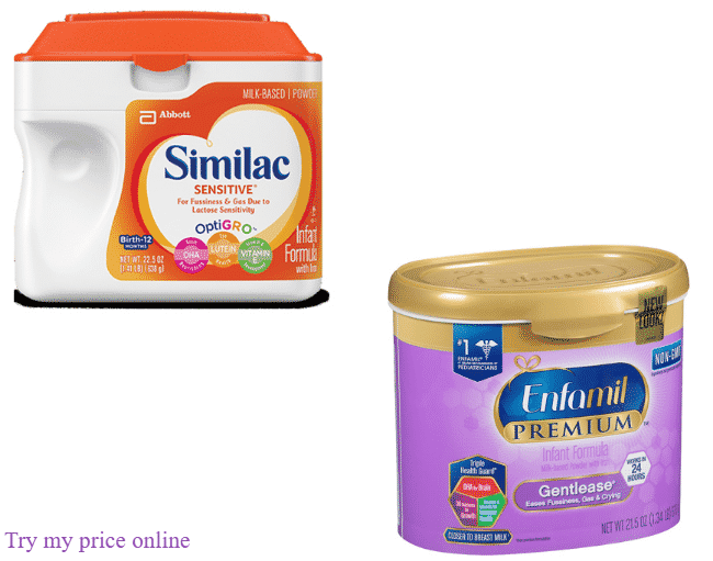 Enfamil gentlease vs similac pro advance, For gassy babies