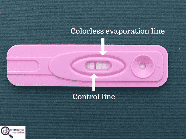 Faint line cvs pregnancy test what does it means