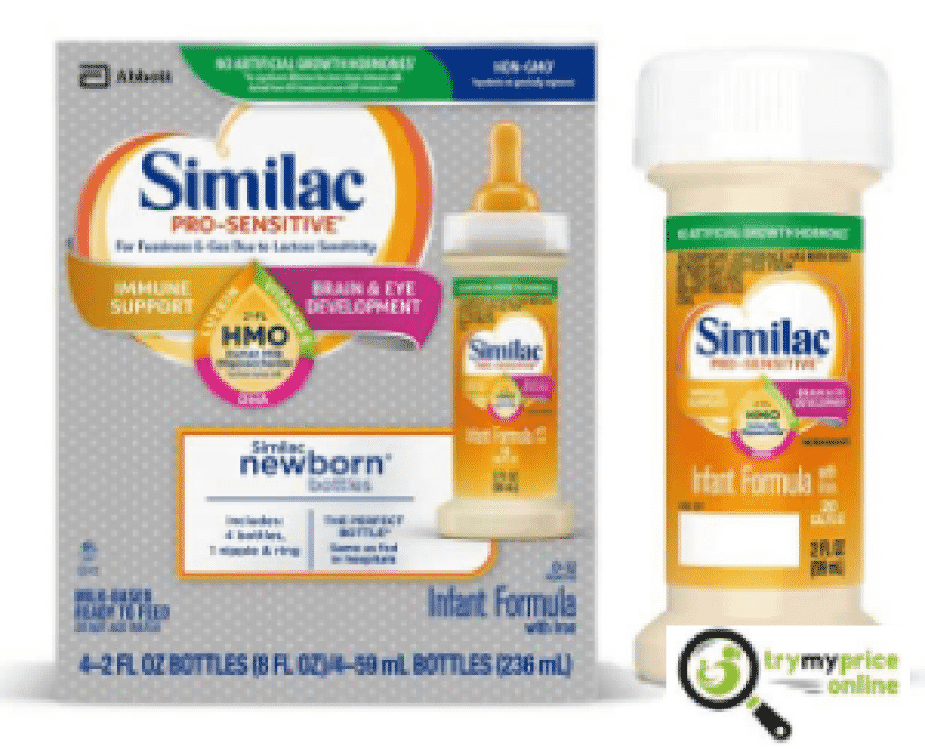 Top five differences between Similac pro advance and Similac pro sensitive