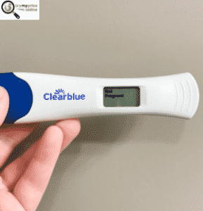  clear blue pregnancy test