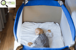 Pack n play made into toddler bed