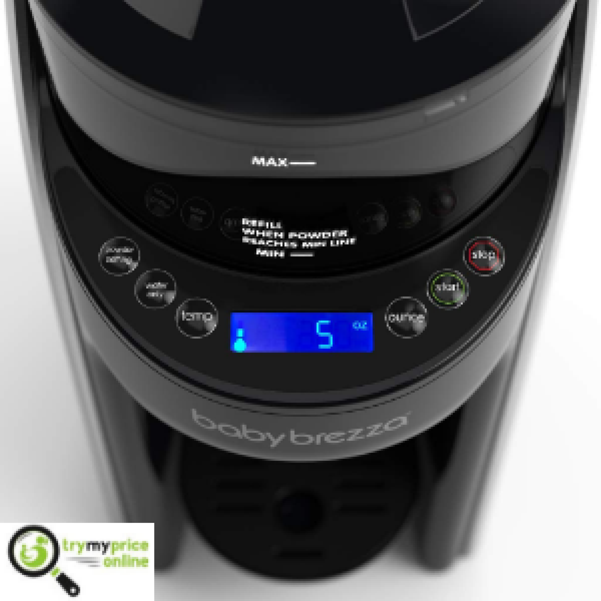 baby brezza powder setting and How to make milk using it TMP