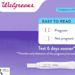 Walgreens pregnancy test and how to use it