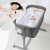 3 in 1 Baby Bassinet – Transform to Playpen, Bedside Sleeper for Baby, Easy Folding Portable Crib (Grey)- KoolaBaby