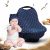 Cool Beans Baby Car Seat Canopy and Breastfeeding Nursing Cover – Multiuse – Covers High Chairs, Shopping Carts, Car Seats – Bonus Infant Baby Beanie and Bag