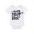 Honganda Infant Newborn Baby Girl Boy Short Sleeve White Dad Mom Bodysuit Romper Outfit Clothes