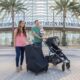 J.L. Childress Spinner Wheelie Deluxe Car Seat Travel Bag