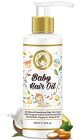 Mom & World Baby Hair Oil with Organic & ColdPressed Natural Oil for Kids