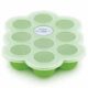 Silicone Baby Food Freezer Tray with Clip-on Lid by WeeSprout