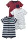 Simple Joys by Carter’s Baby Boys’ 3-Pack Snap-up Rompers