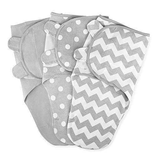 Swaddle Blanket Baby Girl Boy Easy Adjustable 3 Pack Infant Sleep Sack Wrap Newborn Babies by Comfy Cubs