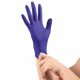 Safety Zone Nitrile Exam Gloves – Medical Grade, Powder Free, Disposable, Non Sterile, Food Safe, Textured, Indigo Color, Convenient Dispenser Pack of 100